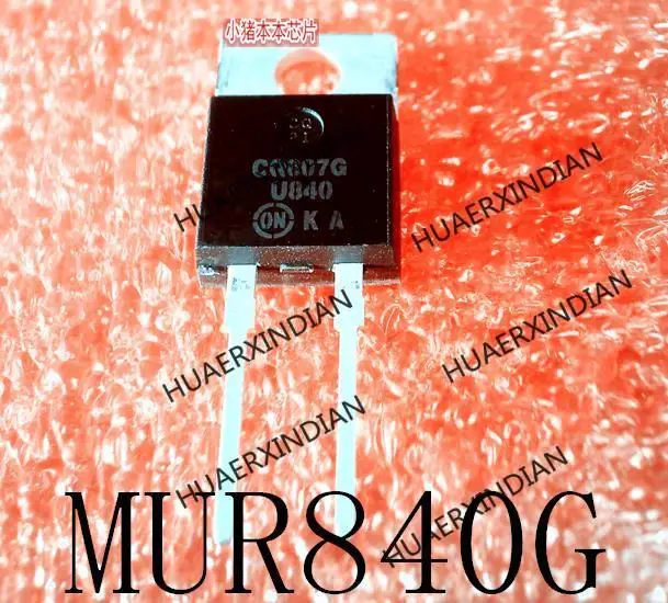 새로운 오리지널 MUR840G MUR840 U840 TO-220-2 재고 있음