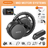 36V 500W Bafang Motor BBS02B BBS02 8fun Mid Drive Motor E-bike Electric Bicycle Conversion kit 36V 20Ah 25AH lithium battery