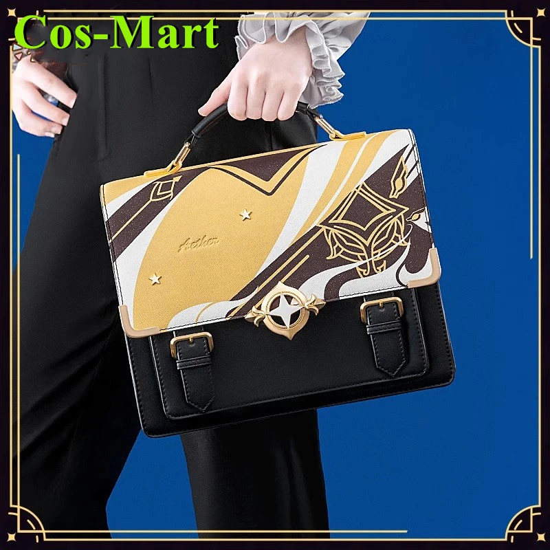 

Cos-Mart Genshin Impact Traveler Bag Косплей Костюм Высокое качество NiuSkin Вечеринка Ролевая игра Одежда Игра