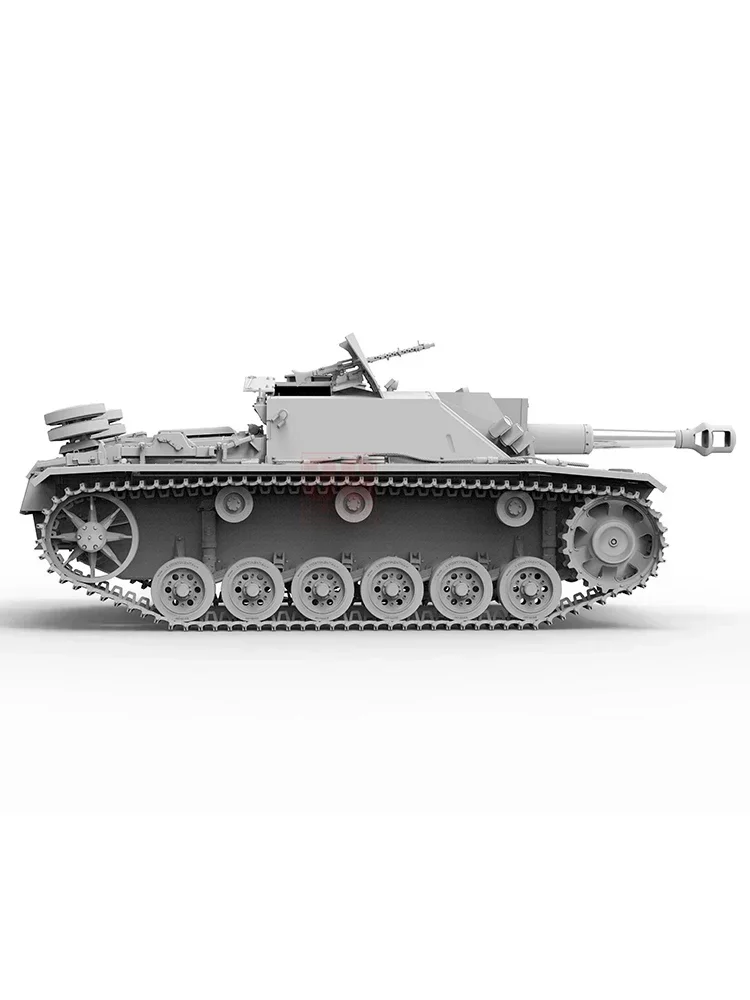 Modelo de frontera de juguete, Kit de modelo de tanque de montaje diy BT-045 StuH 42 Ausf. G principios de producción (con interior completo) Escala 1/35