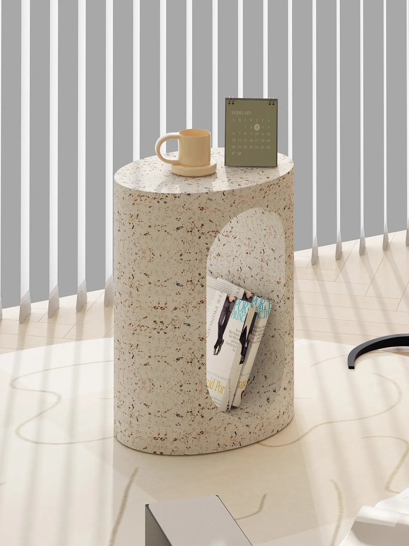 Modern Light luxury Home Use Decoration Small Tea Table Living Room Artistic Creativity Small Side Table Store Books Small Frame