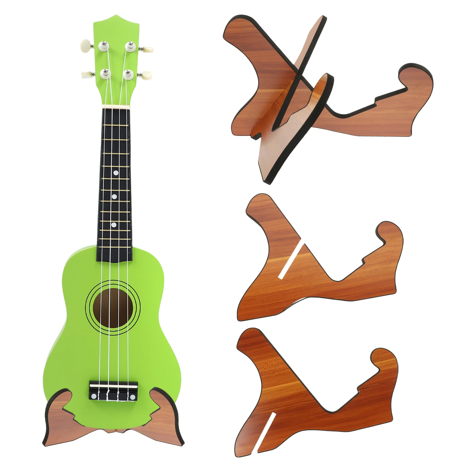 

Wooden Guitar Stand Floor Support Rack For Ukulele Bass Violin Banjo Cello Storage Display Holder Bracket Accessories Portable