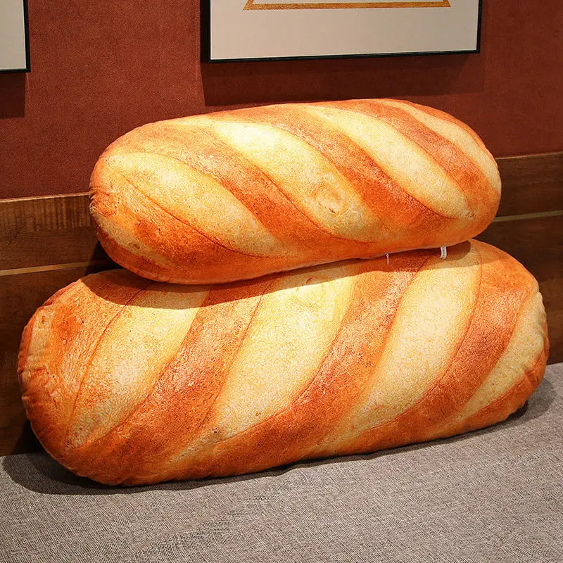 Riesiges Brot, Plüsch, langes Kissen, Spielzeug, weich, lustig, Simulation, Lebensmittelspielzeug, kreatives Kissen, Geburtstagsgeschenk, Weihnachtsgeschenk – Detail 27