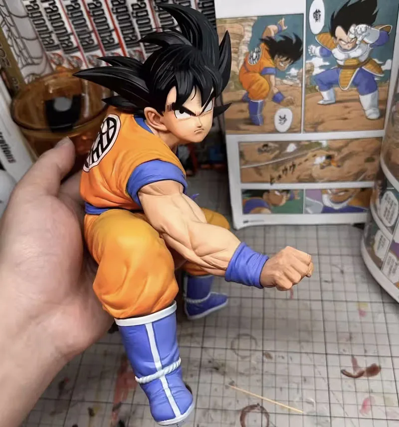 DBZ Son Goku Modell Dragon Ball Z Action Figure Manga Figur Anime Super Saiyajin Figuren 20 cm GK Statue Puppe Peripherie spielzeug
