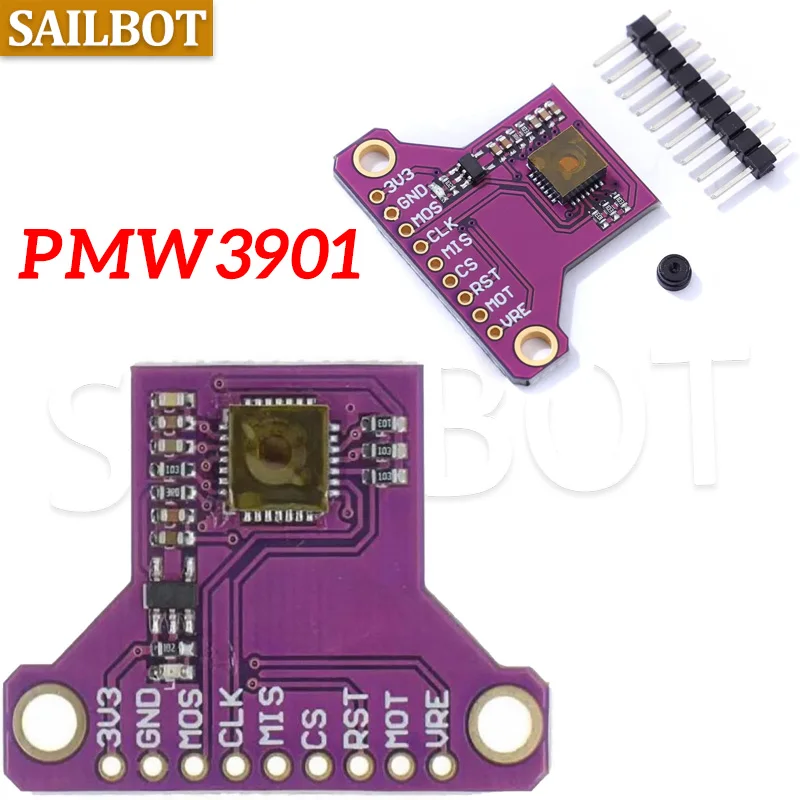 PMW3901 وحدة استشعار التدفق البصري 1.8-3.6 فولت XY ترجمة مستشعر التدفق البصري مناسبة للطائرات بدون طيار