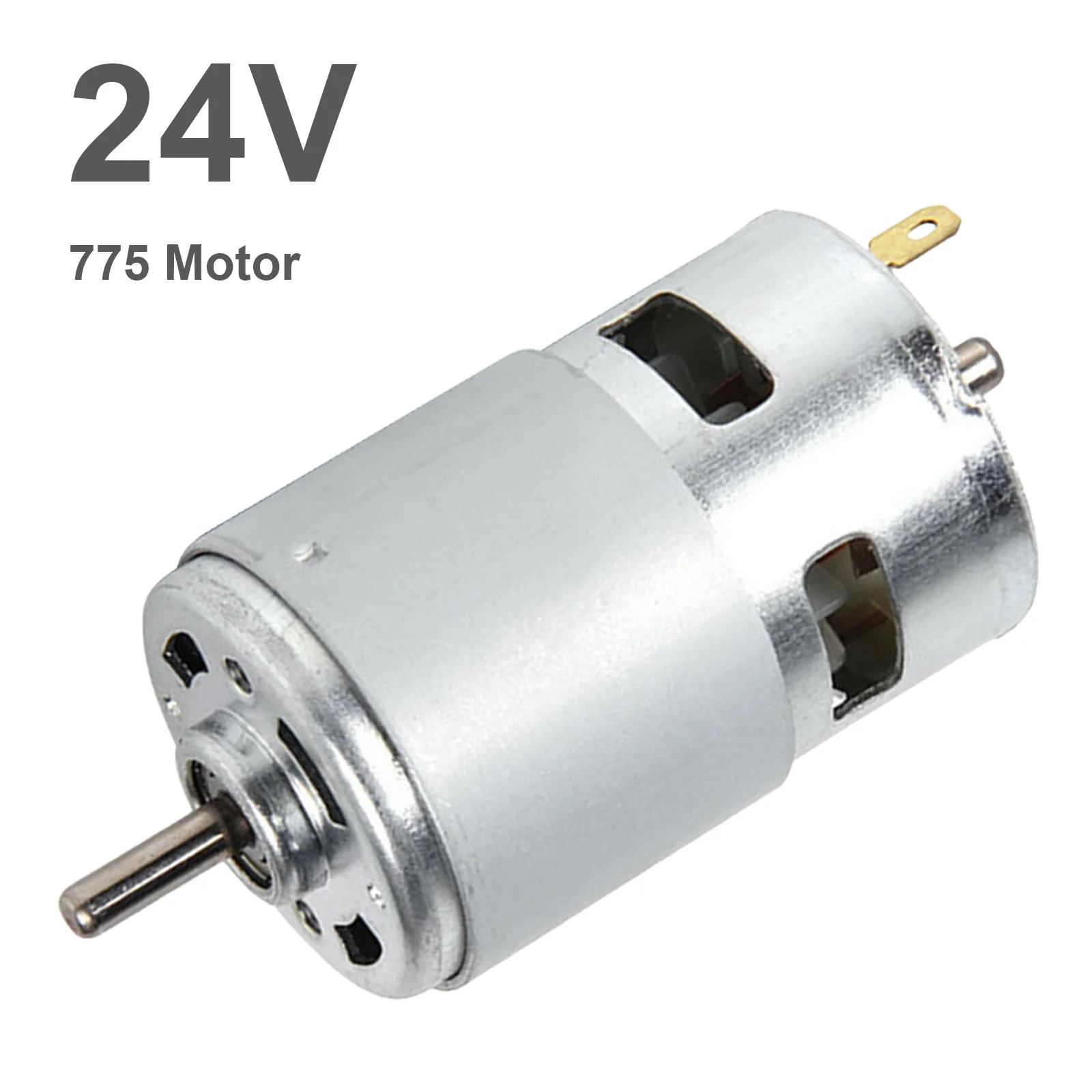 RS775 DC Motor 24V 6000-12000RPM High Speed Large Torque Electric Motor for DIY Small Drill Micro Machine