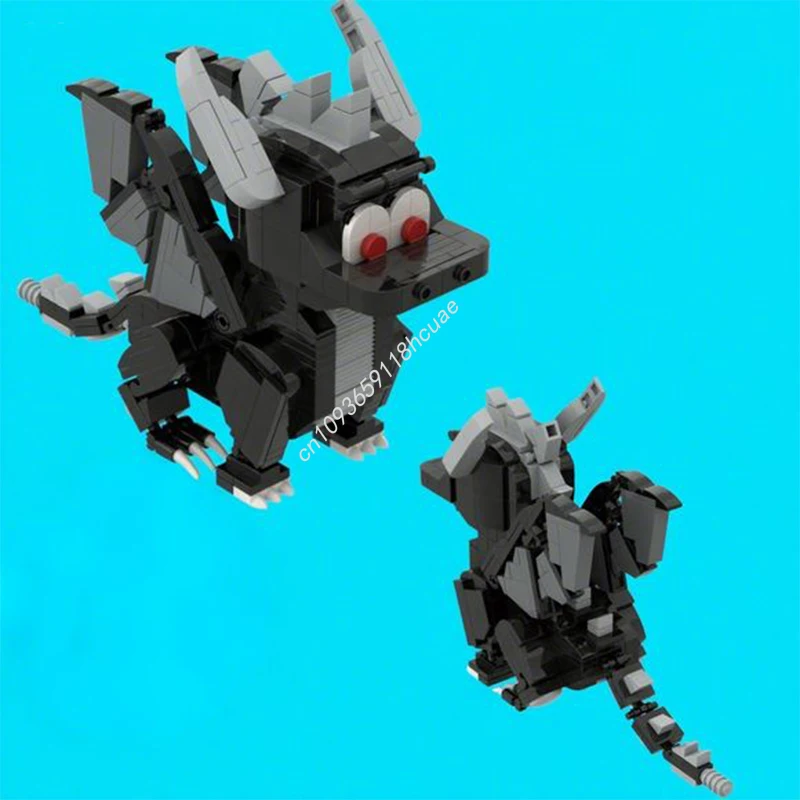 394pcs MOC Skylander Academy Dark Spyro nan Model Building blocks Architecture creative Kids toys Brick Assemble Christmas gifts