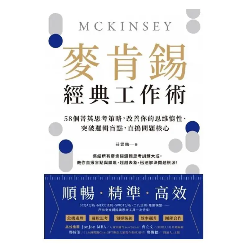 McKinseys Classic Work Techniques 58 Elite Thinking Strategies To Improve Your Mental Inertia Break Through Logical Blind Spots