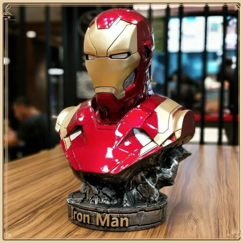 

Extra Large Version of Marvel Superhero Handmade Bust Statue Venom Iron Man Spider-Man Boutique Collection Model Christmas Gift