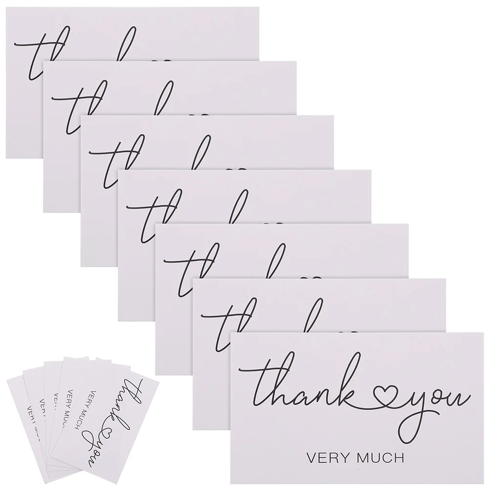 

Shower Wedding Cards Cute Thank You Cards Thank You Cards Bulk Cards For Thanks for Store Gift Packing Shopping Costumer
