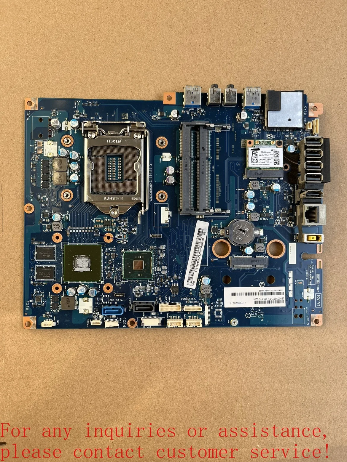 

For Lenovo C560 single main board CIH81S ZEA00 LA-A061P Rev: 1A