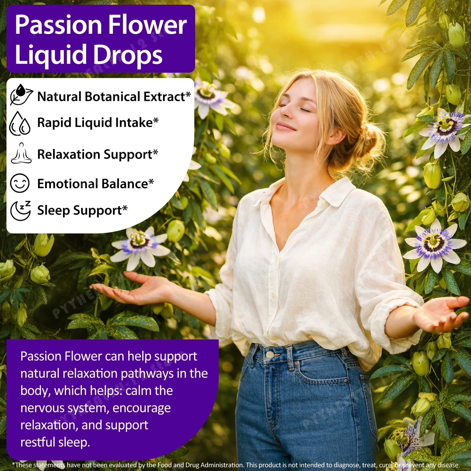 Passion Flower Extract Liquid - đánh giá và giá Herbal Tincture