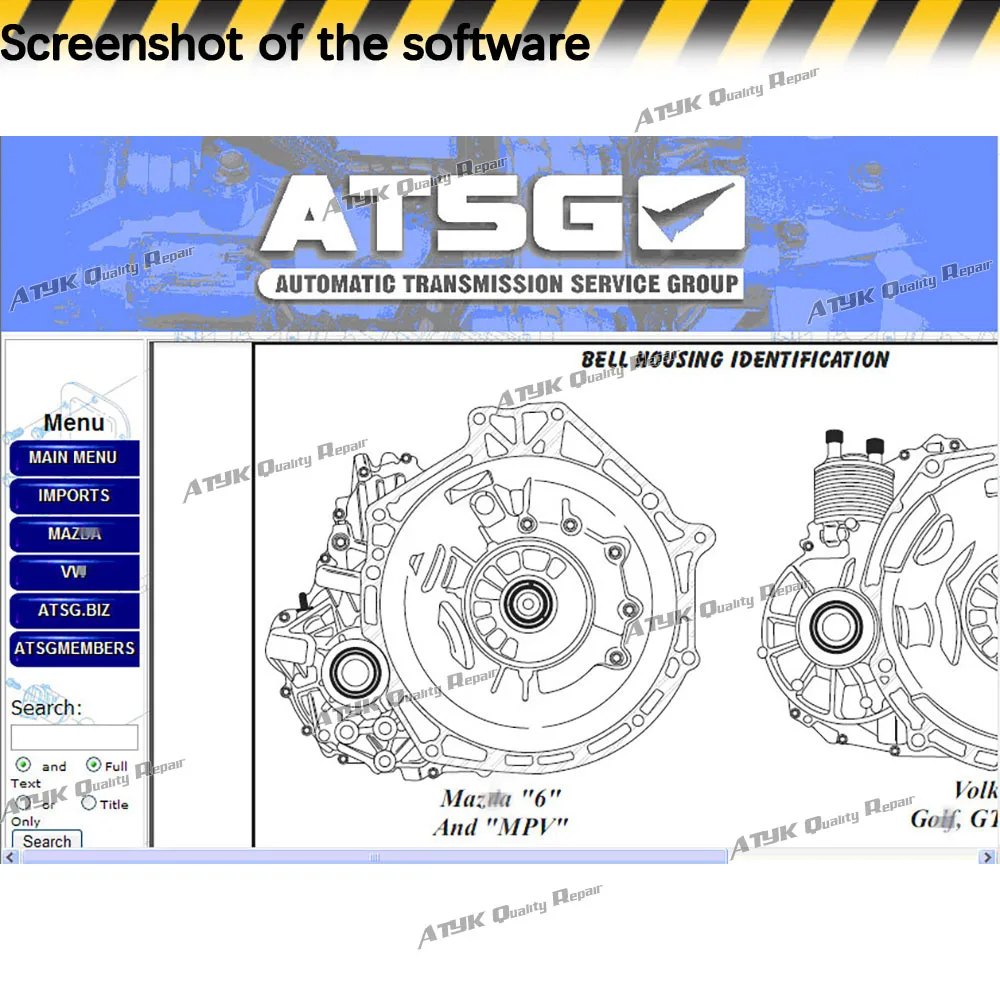 ATSG Auto Repair Diagnostic Tool Car Vehicle 2017 Installation Automatic Transmission Service Group Repair Information Program