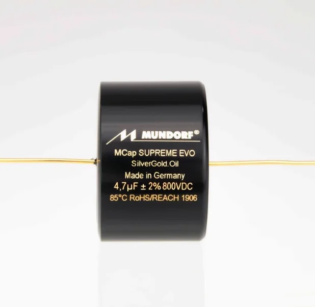 1 шт. оригинальные немецкие MUNDORF MCap SUPREME EVO SilverGold.Oil series золотые, серебряные масляные погружные PP аудио конденсаторы бесплатная доставка