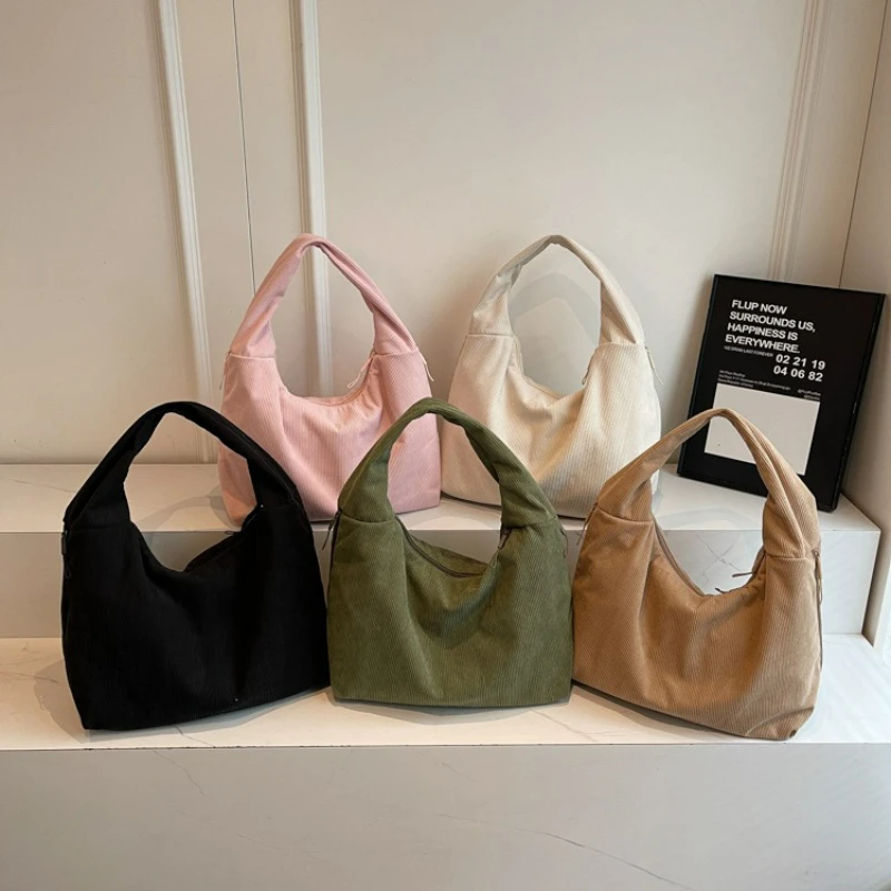 حقيبة كتف سروال قصير بسيط للنساء سعة كبيرة جودة عالية سعة كبيرة حمل حقيبة طالب كتاب موضة حقائب مدرب الركاب