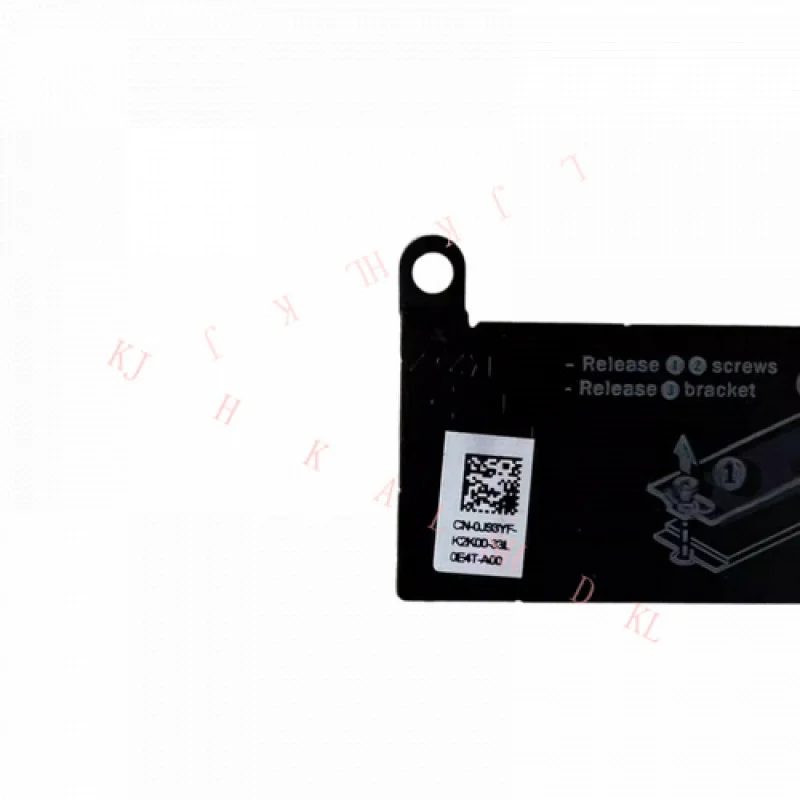 Nakładka termoprzewodząca (heatsink) M.2 2280 SSD NGFF do DELL Latitude 7330 7430 7530, numer części 0J93YF