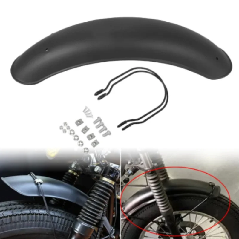 

1PCS Universal Motorcycle Front Fender Cover Protector for Harley Honda Yamaha Suzuki Cafe Racer MOTO Mudguard