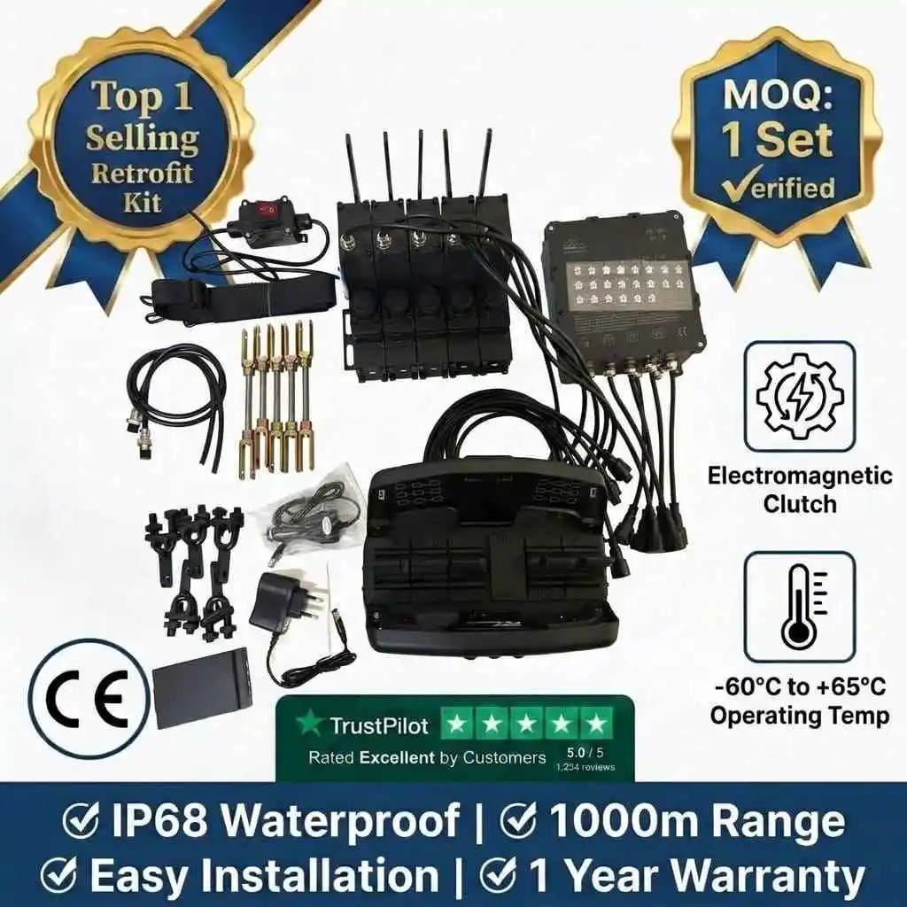 2026 Model 5-Channel Hydraulic Valve Proportional Controller Waterproof for Various Truck Cranes