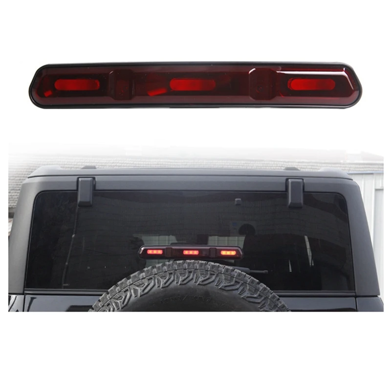 Car LED High Mount Brake Light Rear Tailgate Brake Warning Light For Ford BRONCO F150 2021 2022 2023