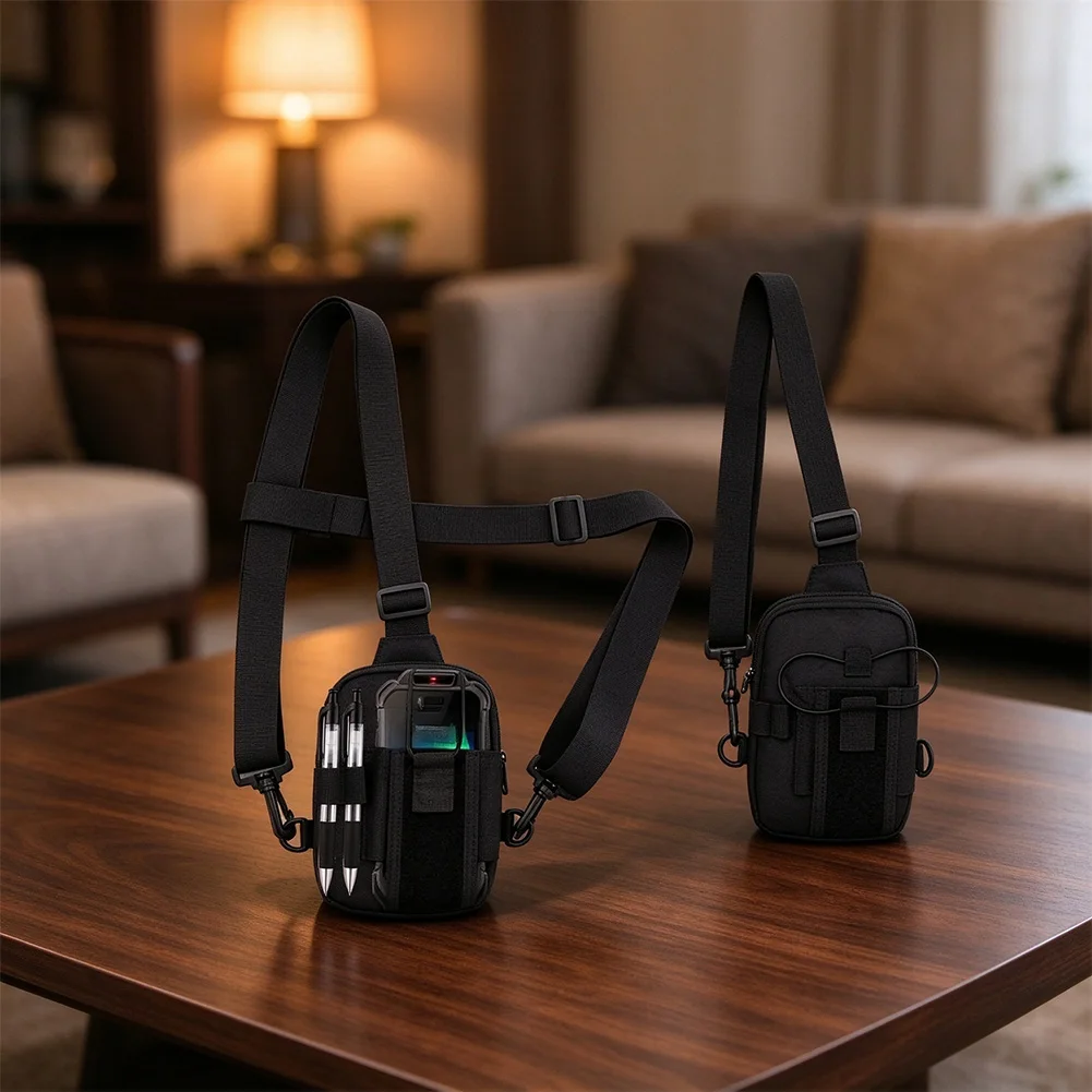 Handheld For Scanner Storage Pouch For Barcode For Scanner Protective Case With Adjustable Shoulder Strap For Scanner Accessory