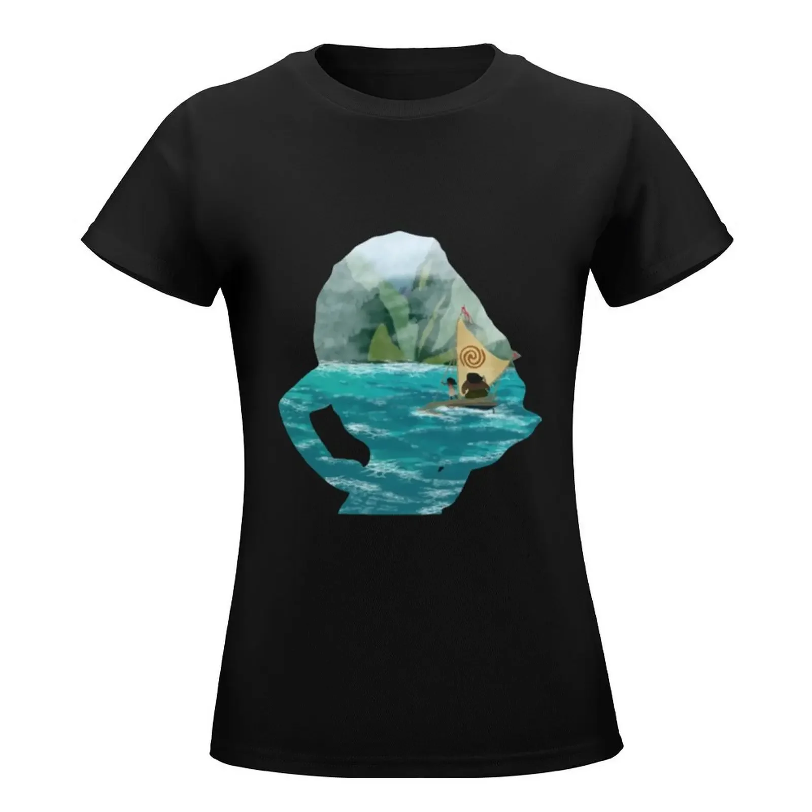 ISLAND JOURNEY T-Shirt Blouse summer tops aesthetic clothes new edition t shirts for Women