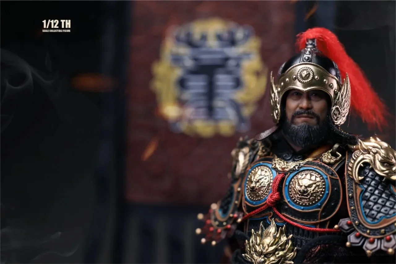 303TOYS Dong Zhuo Collectible Action Figure 1/12 Scale Three Kingdoms Deluxe Cavalry Flag Edition ZHONGYING SG010 SG010B