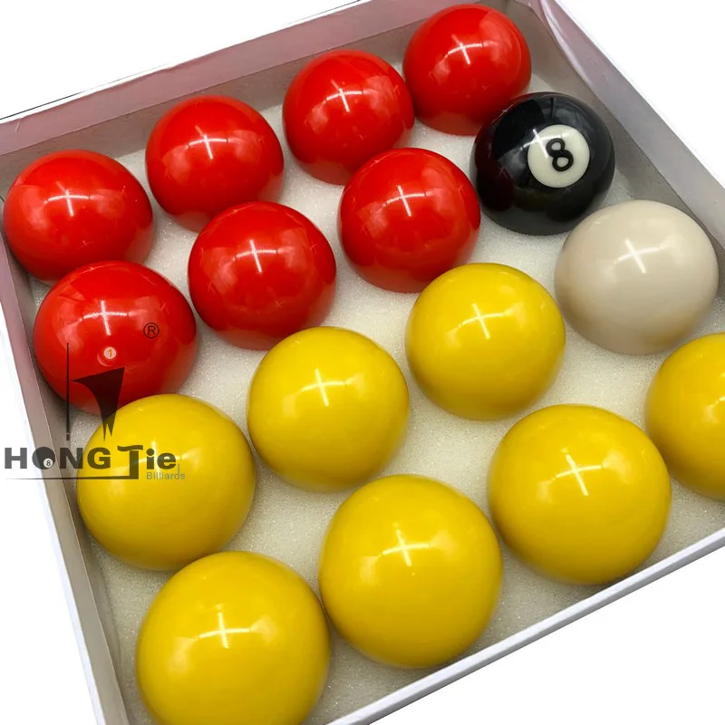 57.2mm Red & yellow Gaming Billiards POOL EIGHT BALL America pocket pool lottery