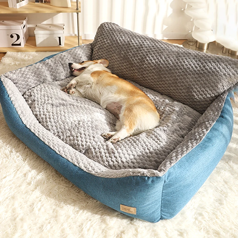 Soft Dog Bed Winter Warm Dog Sleeping Mat Comfortable Pet Sofa for Small Medium Dogs Cozy Puppy Sleeping Mat Pet Supplies