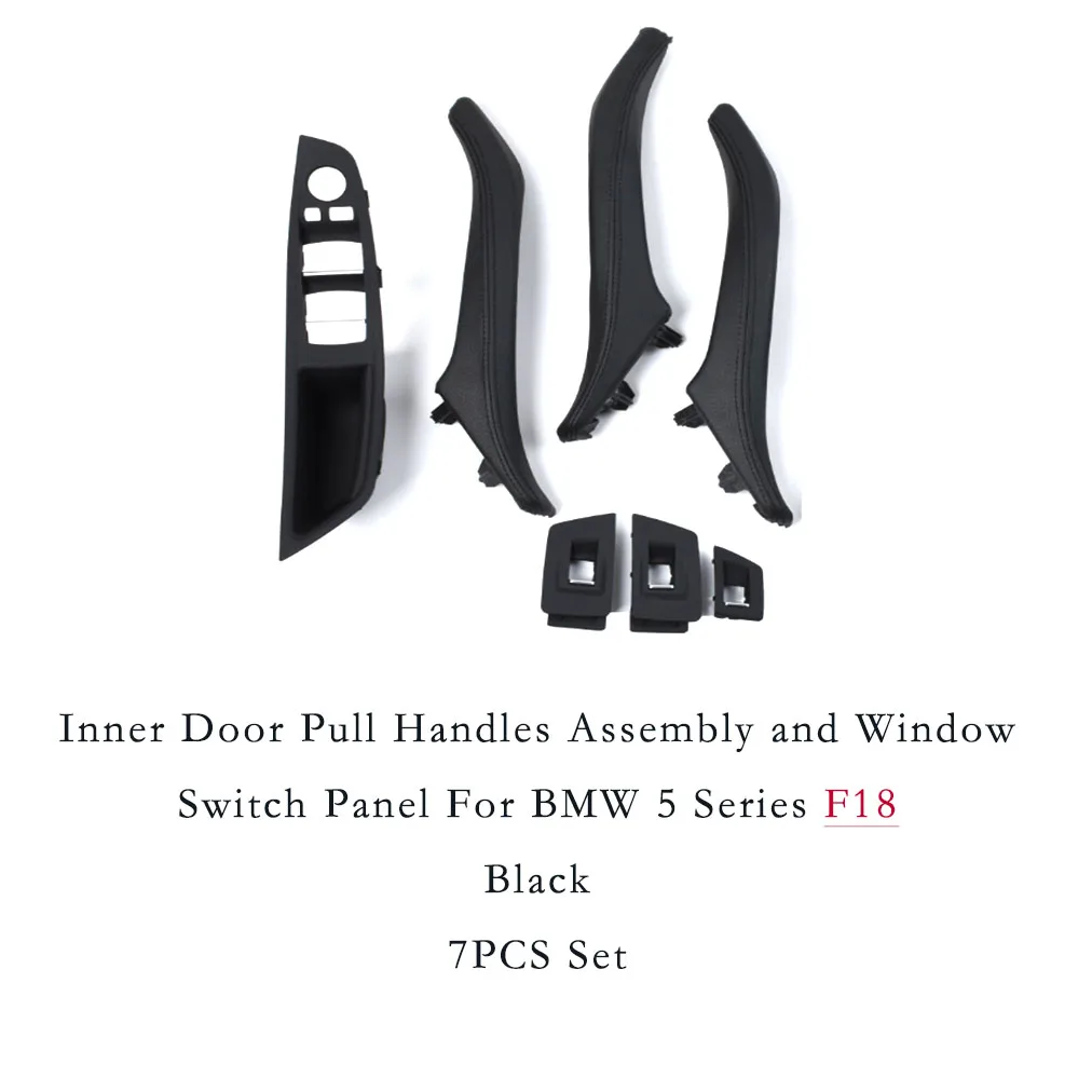 

Fit For BMW 5 Series F18 10-17 Inner Door Pull Handles Assembly Window Panel LHD