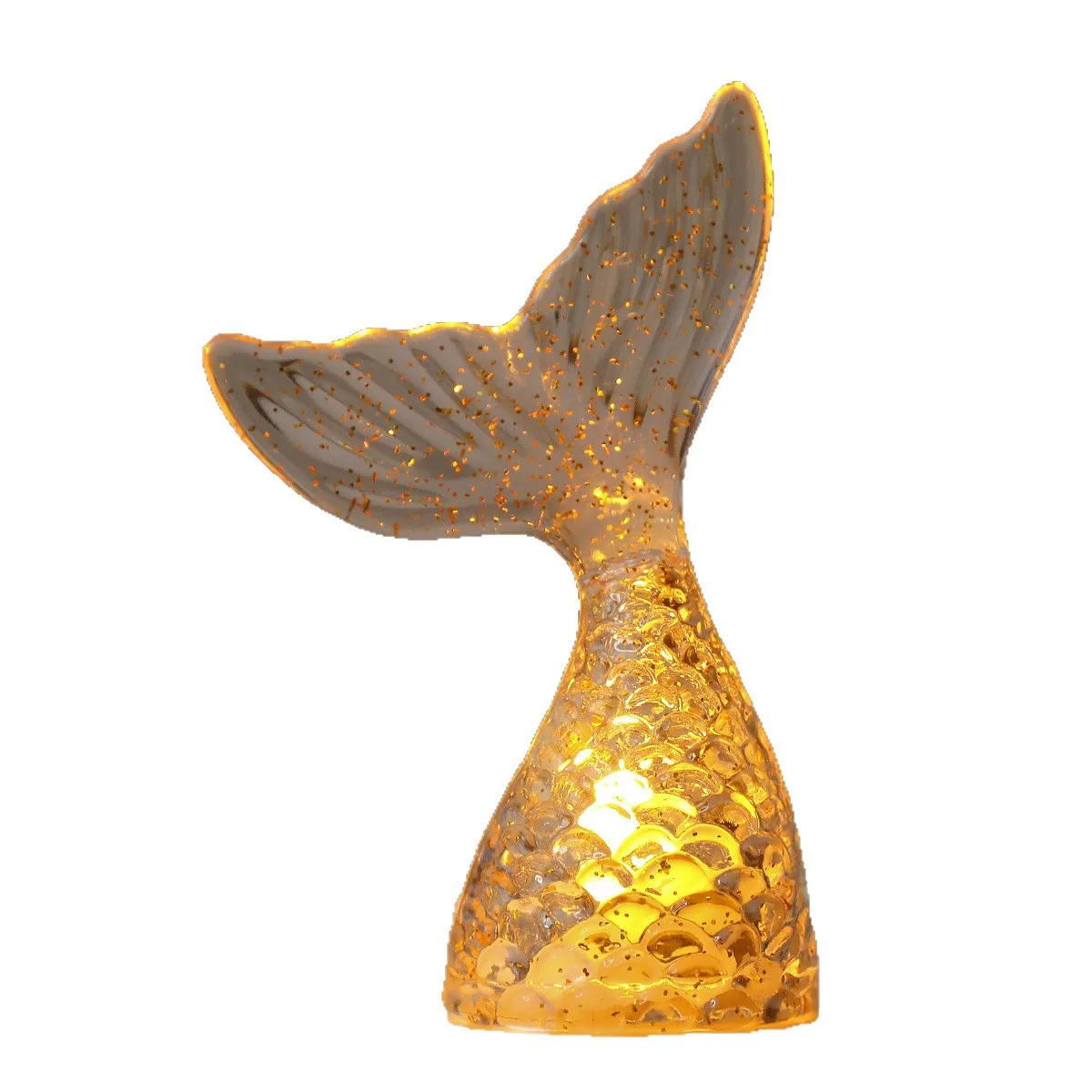 3X mermaid tail light 9.3cm Projection Candle Tea light Battery Operated atmosphere lamp for Xmas Flameless Kid's Night Lamp