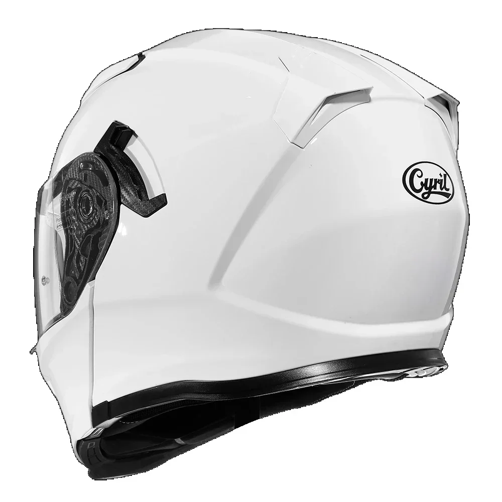 Flip Up Modular Motorcycle Helmets ABS Outer Shell With Dual Visor Design Anti-fog Shield Cyril Motocross Helmet DOT Approved