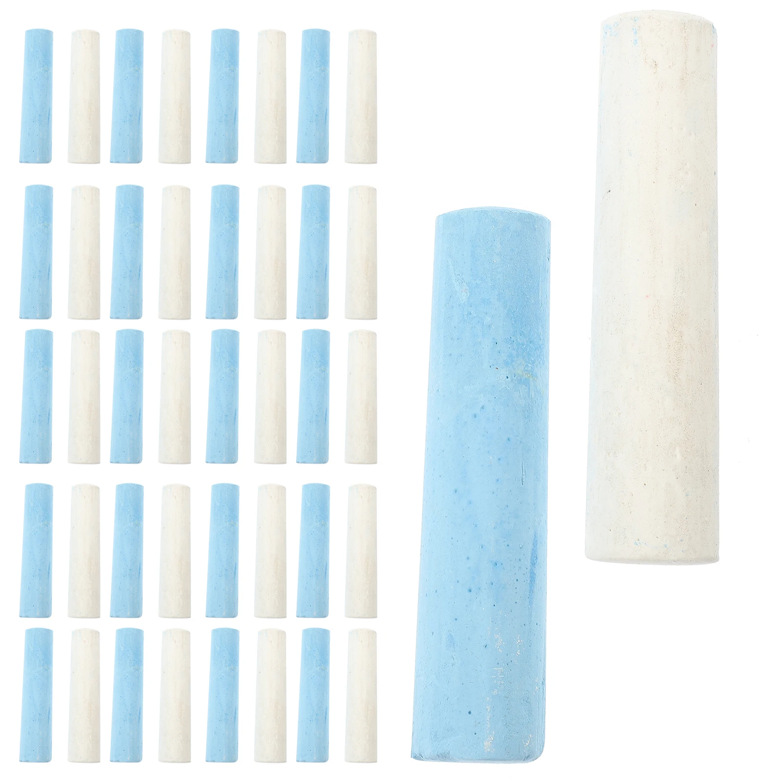 

40 Pcs Large Chalk Childrens Chalks Washable Outdoor for Gypsum Powder Chalkboard