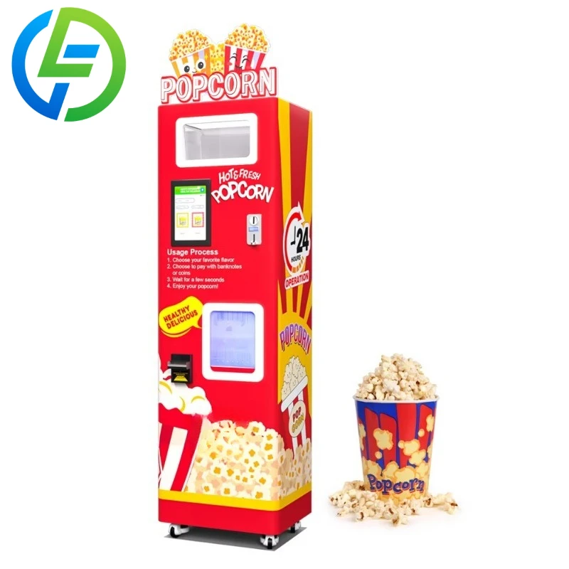 Nuova Macchina Automatica per Popcorn a 2 Gusti Personalizzata in Vendita