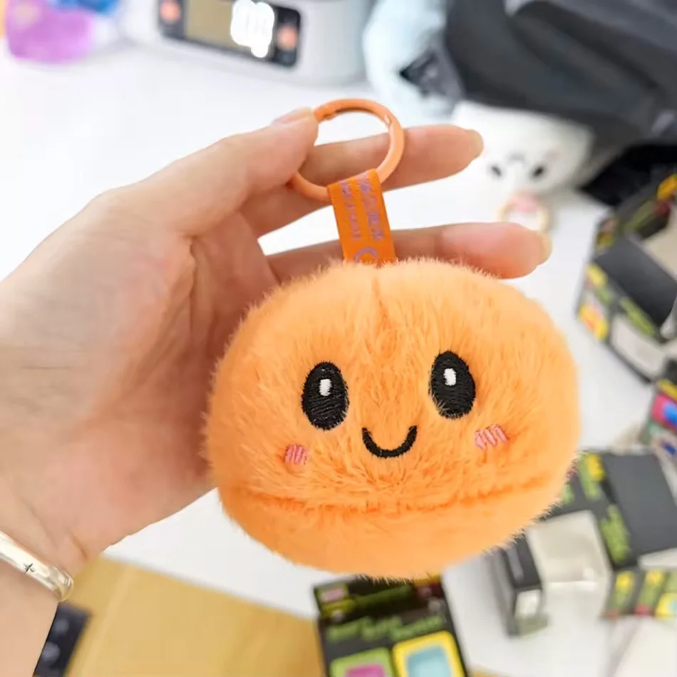 Hot Cute Steamed Bun Stress Relief Plush Toy, Squeeze Fidget Keychain, Blind Box & Decorative Gift