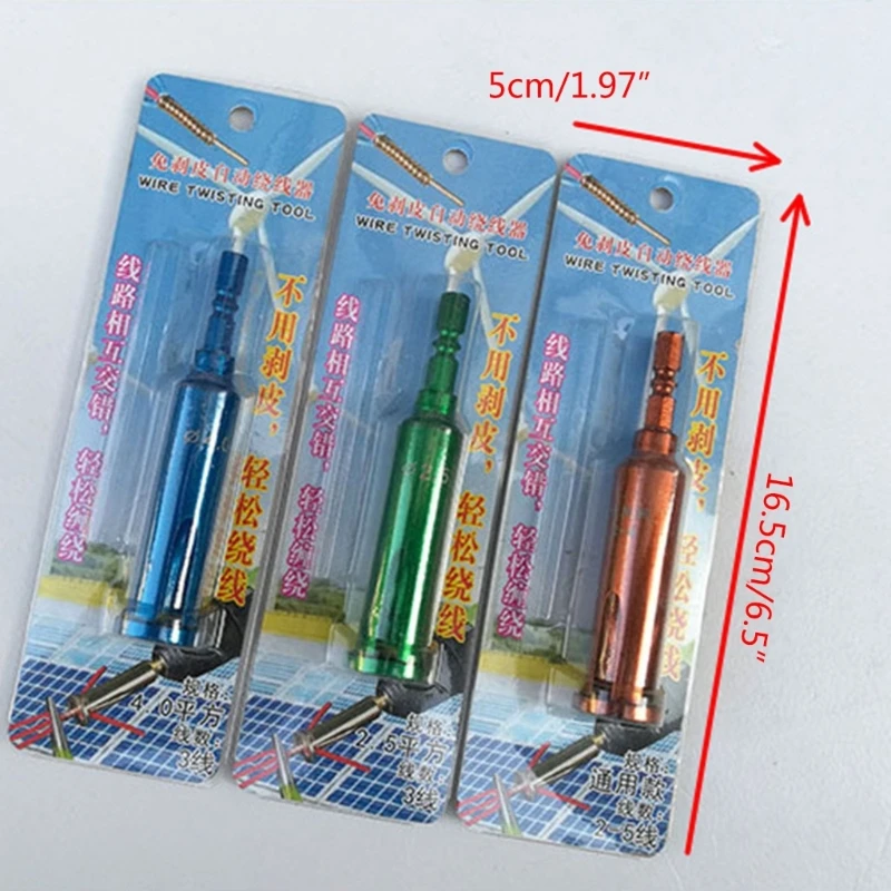 Wire Twisting Tool Wire and Twisters Wire Terminals Power Tool Dropship