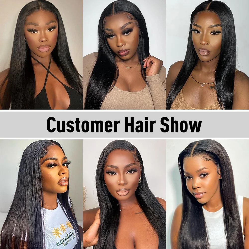 32 Inches Bone Straight Wigs Human Hair For Women Wear And Go Glueless Wigs Pre Cut Transparent Lace Brazilian Remy Hair