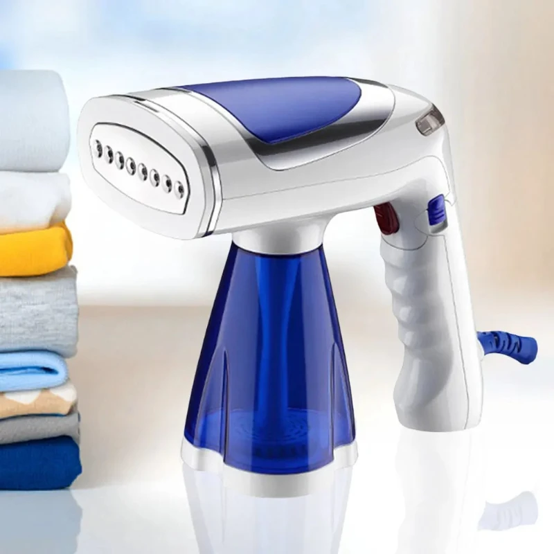 250ml Water Tank Garment  1600W Folding Handheld Garment Fabric Iron Removes Wrinkles for Home and Travel Use