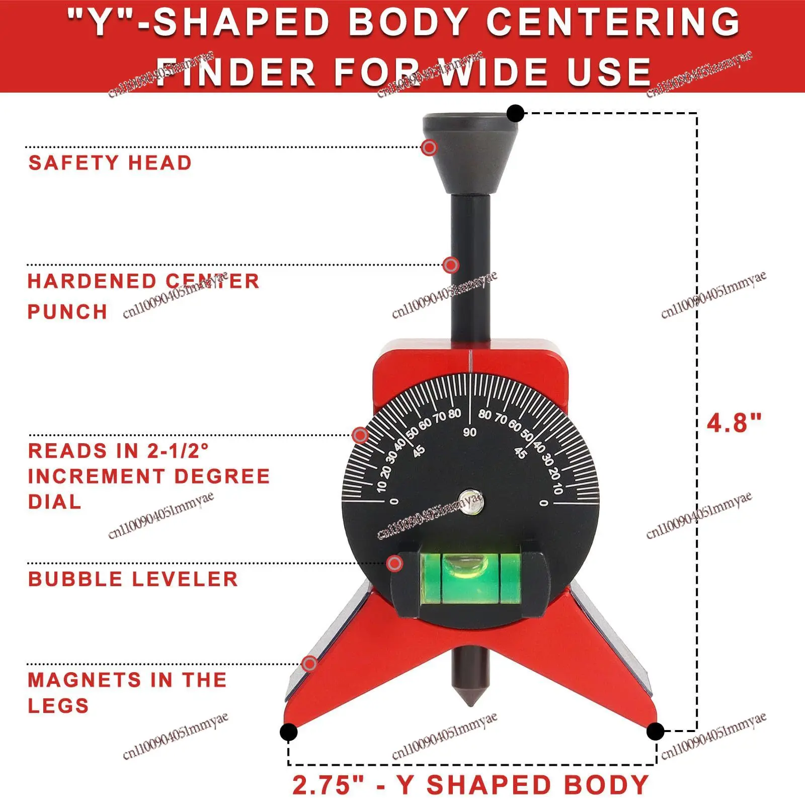 

Safety Pipe Center Marker, Pipe Center Locator