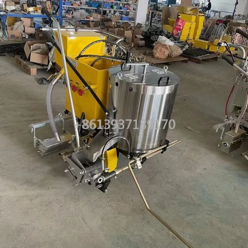 Easy Maintenance Hot Melt Road Paint Lines Equipment Traffic Painting Machine for Parking Place and Traffic Line