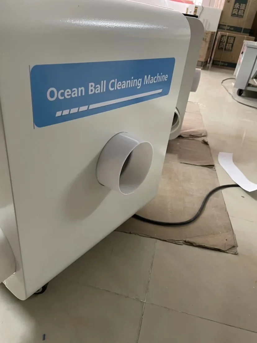 Automatic Suction Drying Washing Plastic Ball Cleaning Machine 15000pcs Per Hour Big Pool Water Washing Ocean Ball Cleaner