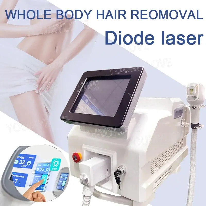 

2024 Professional 755nm 1064nm 808nm Diod Laser Hair Removal Machine Ice Platinum 3 Wavelength Laser Beauty Equipment for Salon