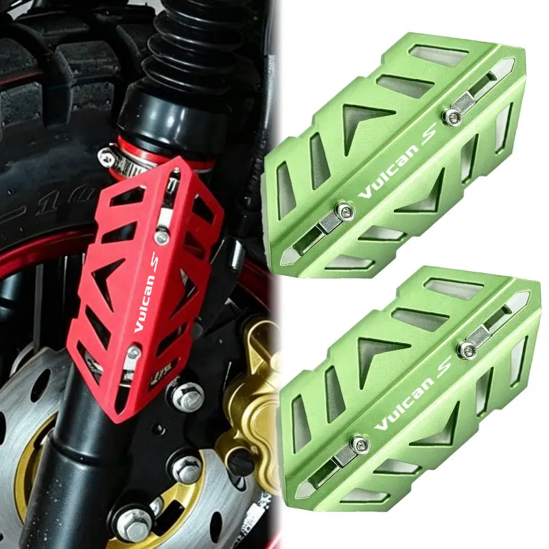 NEW Motorcycle for KAWASAKI VULCAN S 650 VN650 Front Fork Protective Cover and Exhaust Pipe Decorative Cover CNC