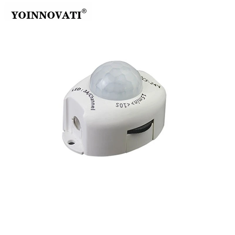 PIR Motion Sensor Controller IR Human Body Induction Switch Smart Light Control Sensor Switch for Wardrobe Light with Time Delay