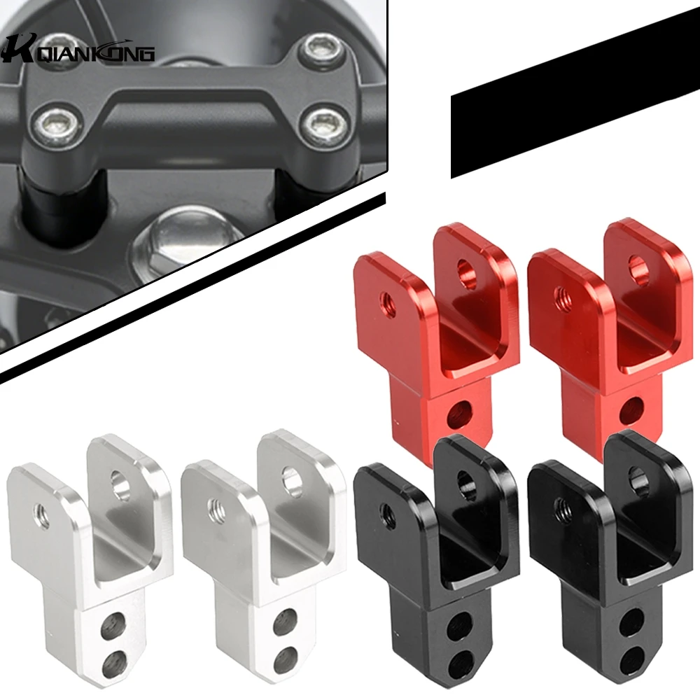 

M8 M10 мотоциклетные задние амортизаторы с ЧПУ, удлиняющий адаптер, крючок для Honda, Yamaha, Kawasaki, демпфер, удлиняющий длинный