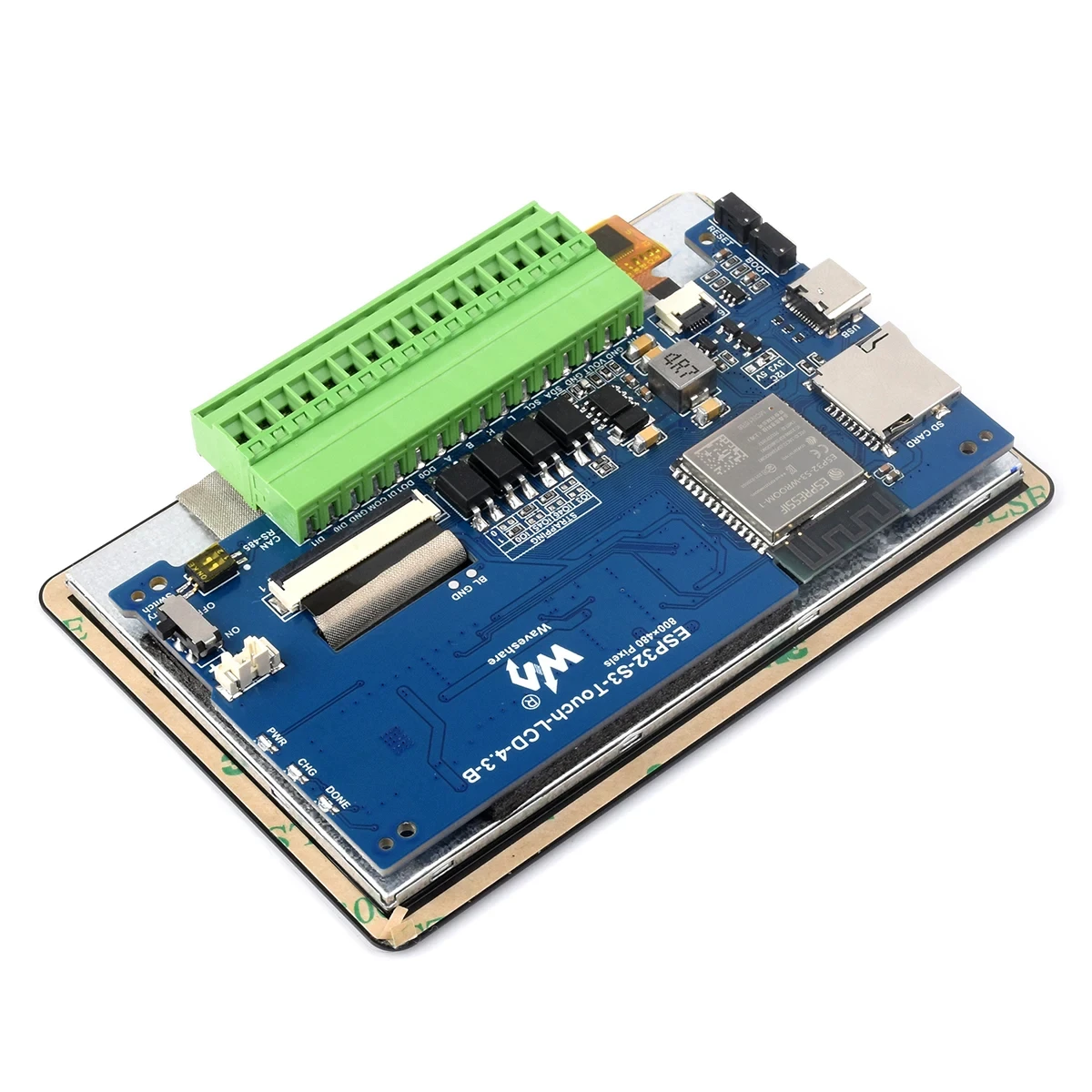 ESP32-S3-Touch-LCD-4.3-B 4.3inch Capacitive Touch Display Development Board 800x480 5-point Touch 32-bit LX7 Dual-core Processor