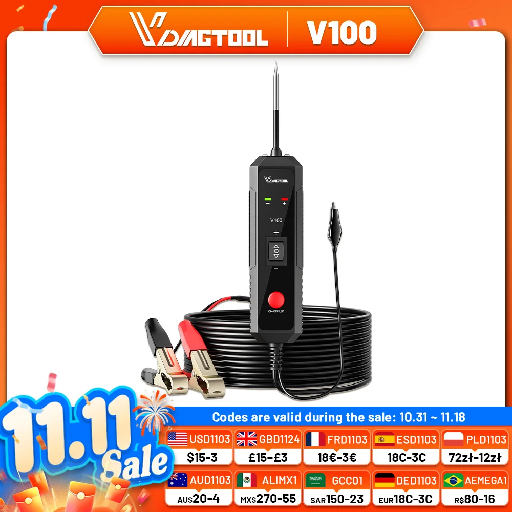 vdiagtool-v100-車回路テスター-パワープローブ-12v-24v-自動車診断ツール-電圧計内蔵パワースキャナー