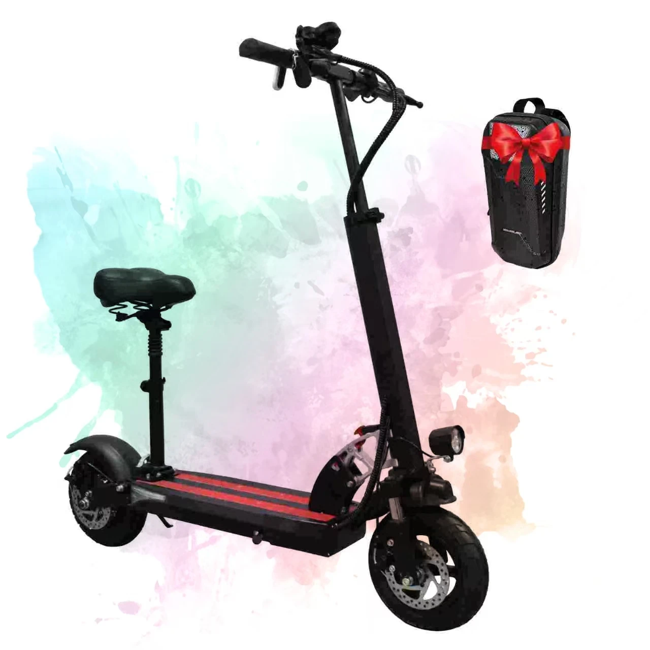 Electric Scooter for Adults 28MPH, 48V 15AH/800W Motor E-Scooter/ Folding Commute Elorbing electric scooter,Up to 31 Miles Range