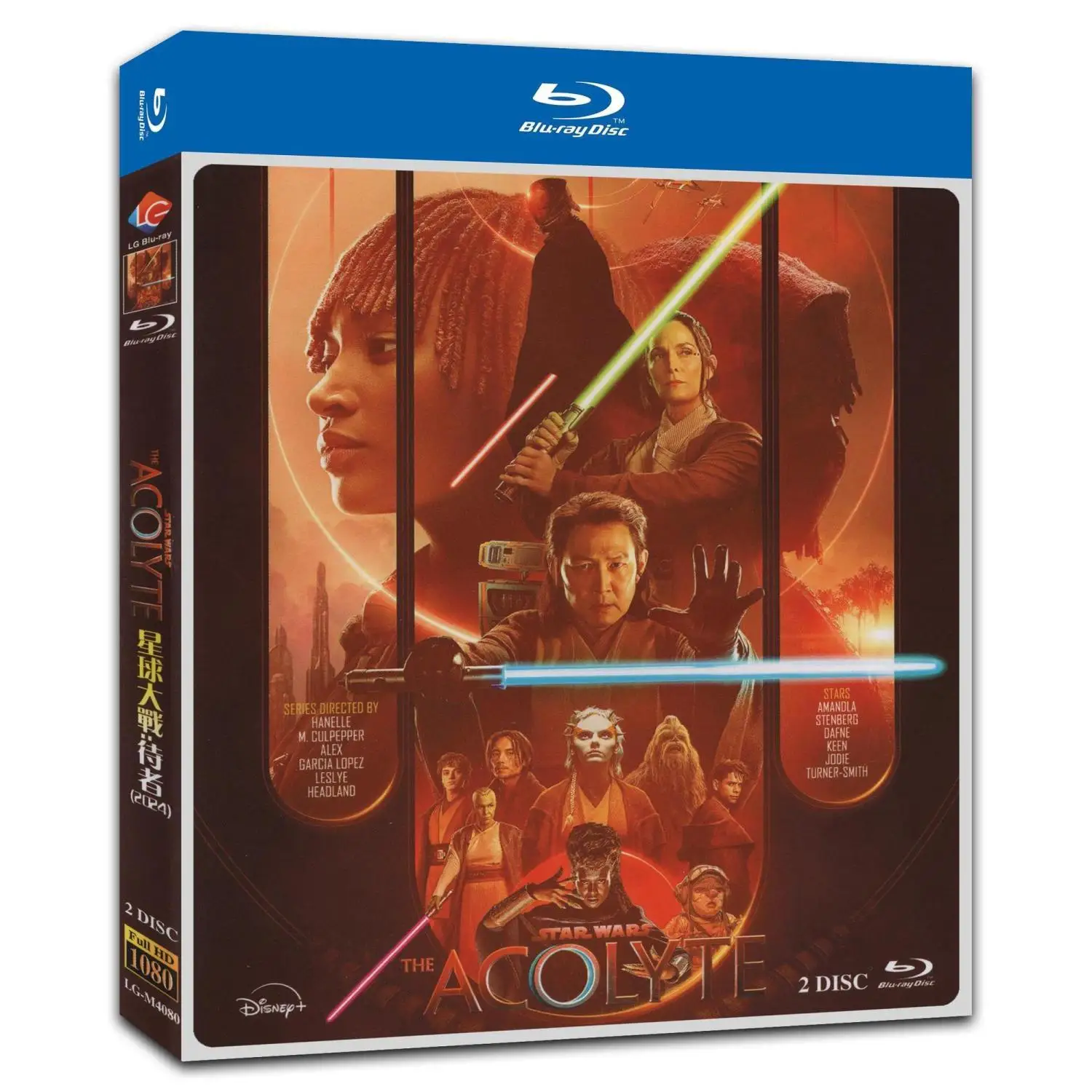 

The Acolyte , 2 Blu-ray discs with English/Chinese subtitles