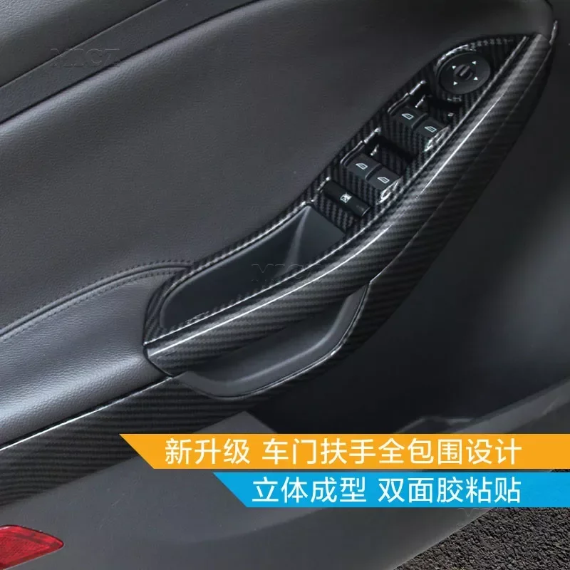 For Ford Focus 2015-2018 High-quality ABS Carbon Fiber Interior Trim Sequins, Dashboard Trim Car-styling