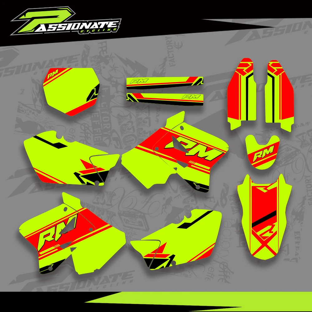 

DECALS STICKERS Graphics & Backgrounds Kits for Suzuki RM125 RM250 2001 02 03 04 05 06 07 08 09 10 2011 2012 RM 125 250
